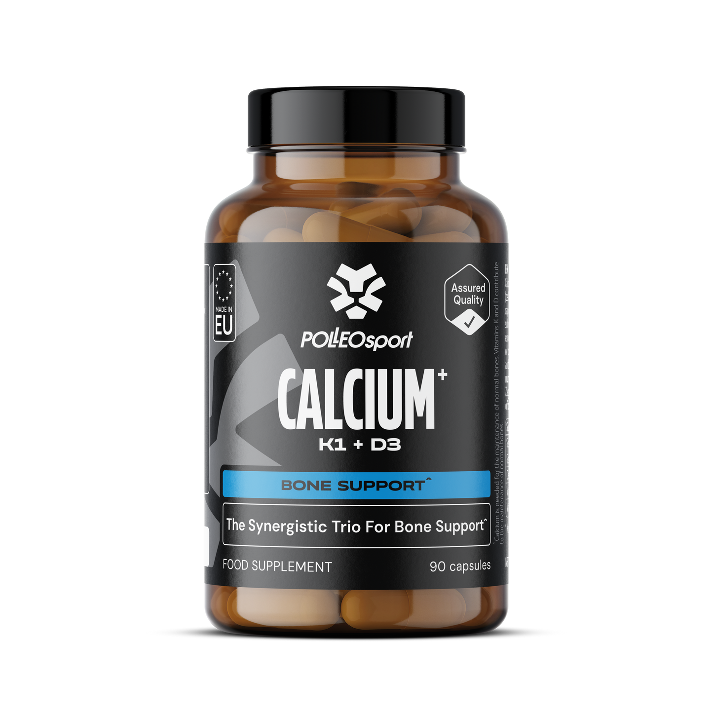 Calcium + K1 + D3, 90 capsules