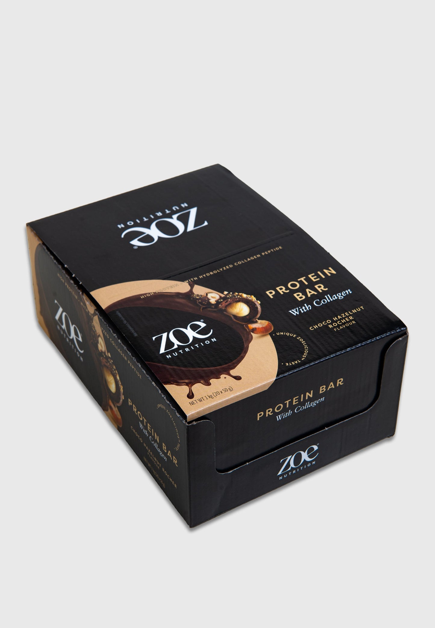 zoe Protein Bar, 50 g - Choco Hazelnut Rocher