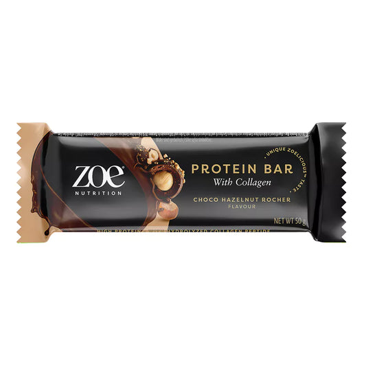 zoe Protein Bar, 50 g - Choco Hazelnut Rocher