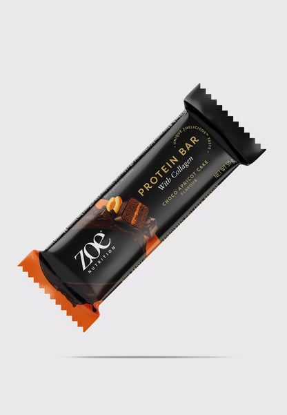 zoe Protein Bar, 50 g - Choco Apricot Cake
